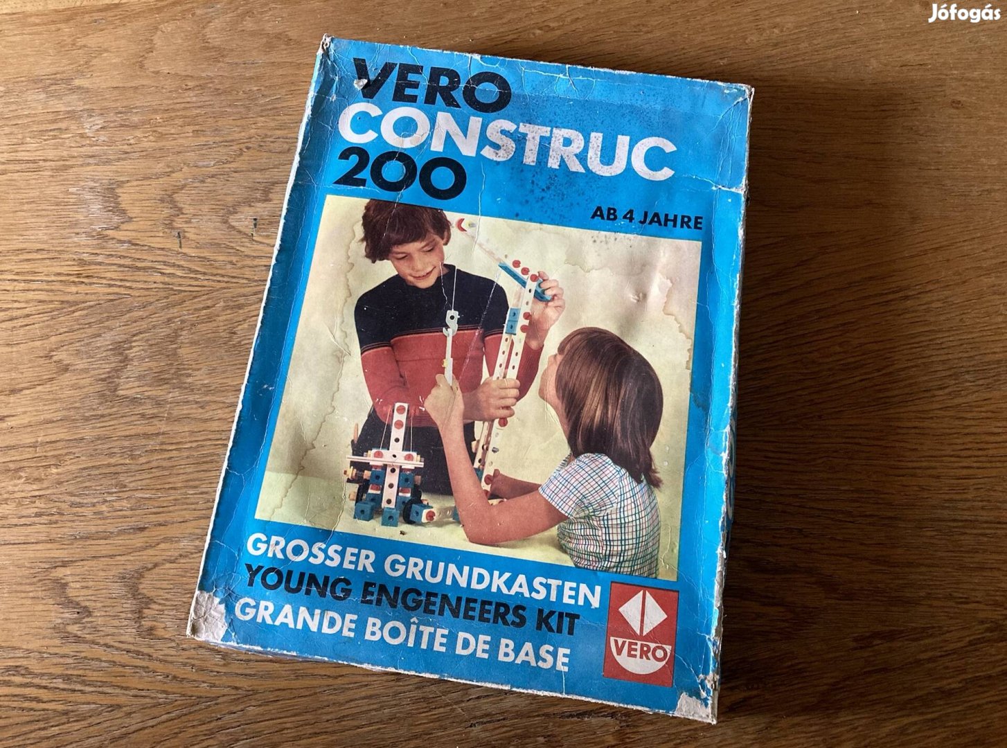 Vero Construc 200 fa / műanyag építőjáték