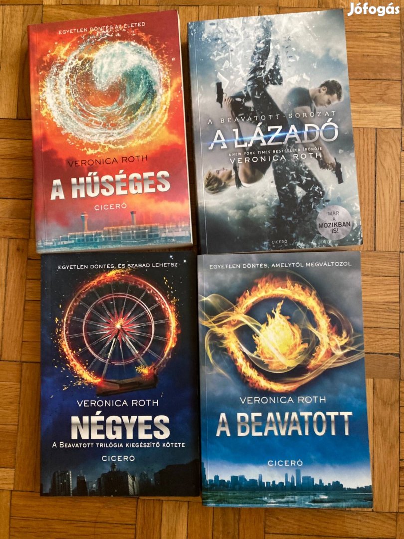 Veronica roth a beavatott sorozat