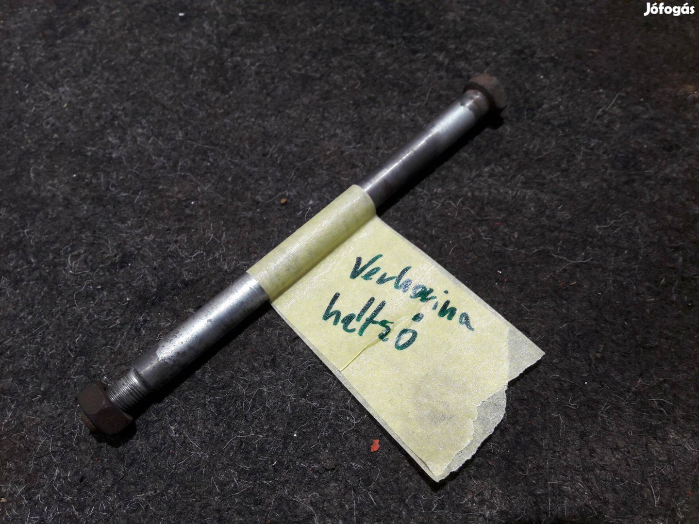 Verovina hátsó kerék tengely