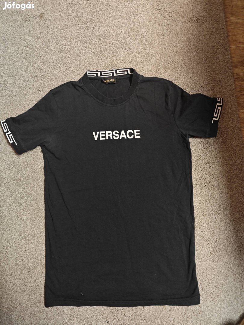 Versace Fekete férfi póló különlegesség
