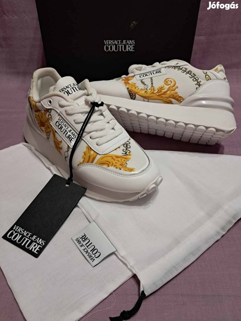 Versace Jeans Couture 39-es (Teljesen új,gyönyörű sneaker/sportcipő)