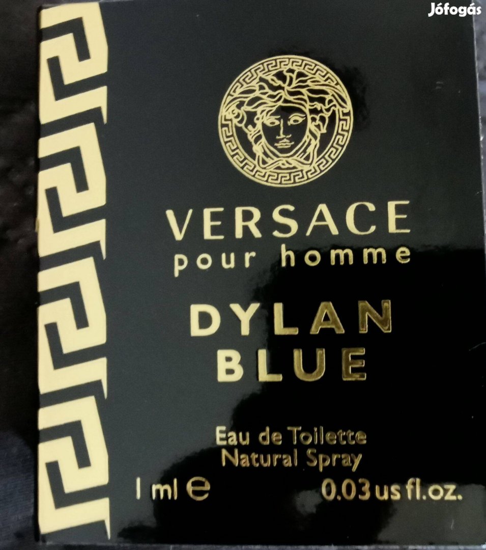 Versace - Dylan Blue parfüm (EdT) 1 ml illatminta