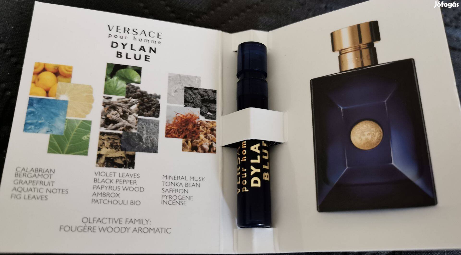 Versace - Dylan Blue parfüm (EdT) 1 ml illatminta