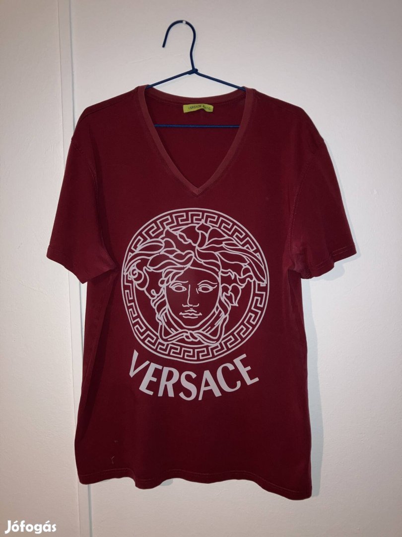 Versace "v" nyakú póló