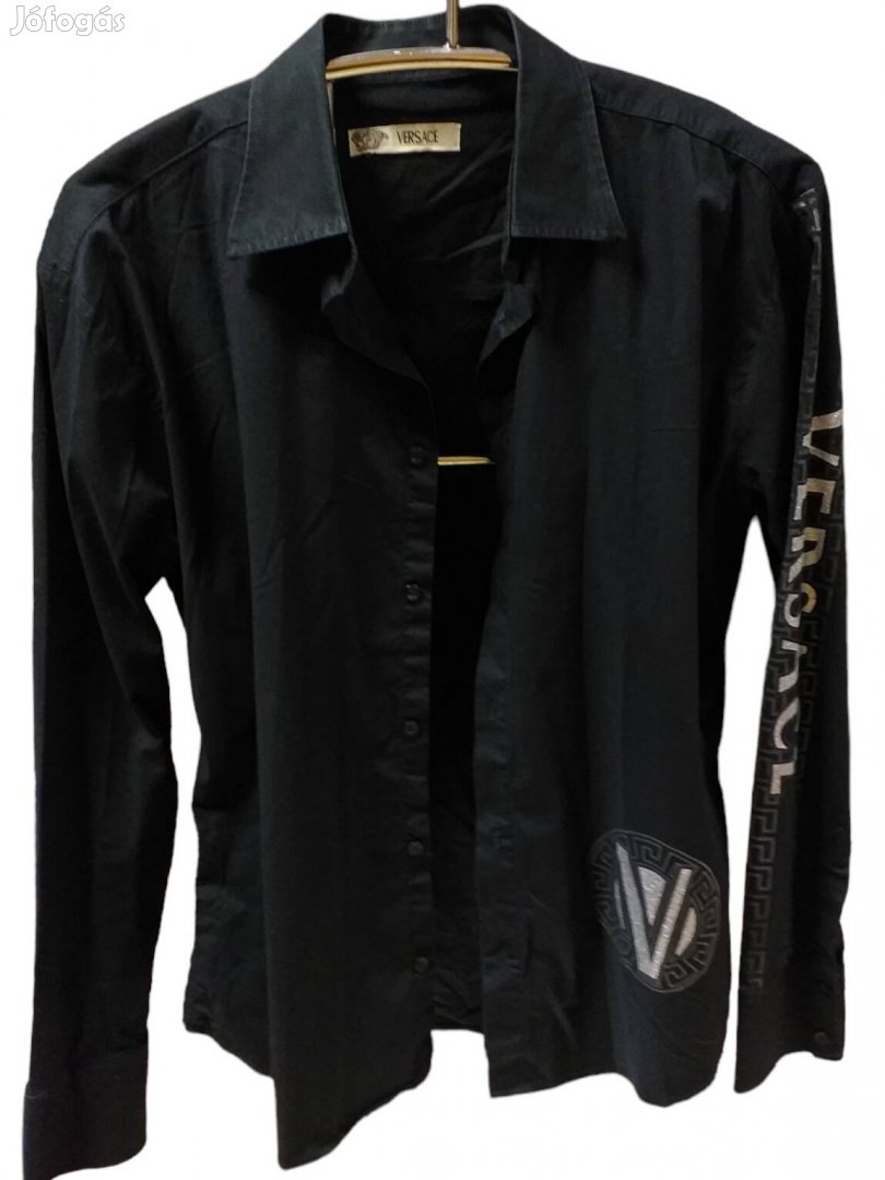 Versace gyönyörű fekete ing