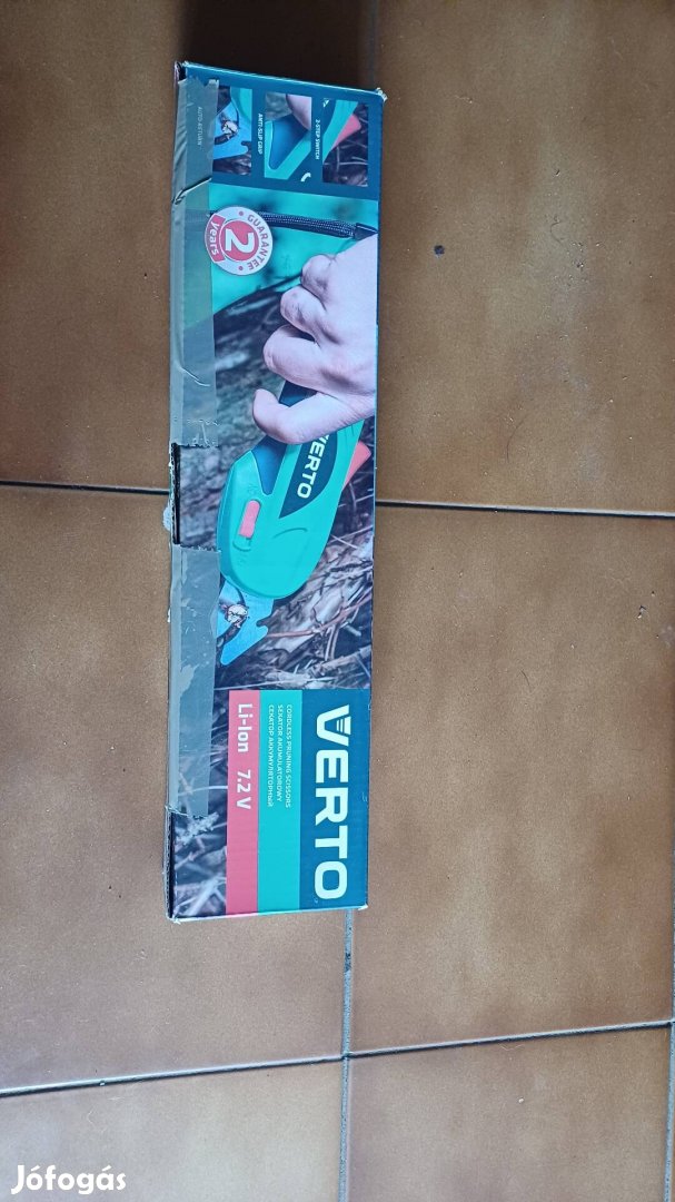 Verto elektromos metszőolló újszerű 