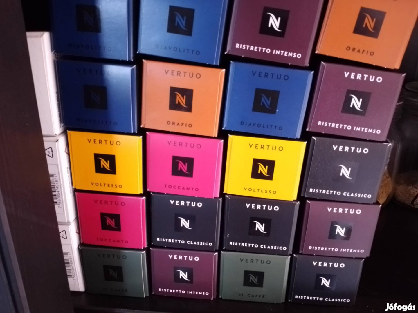 Vertuo Nespresso kapszulák különféle ízben