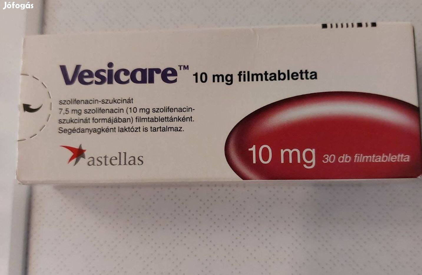 Vesicare 10mg - 30db Fél Áron +10db ajándék