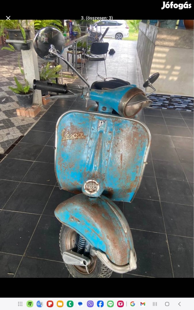 Vespa 64 PX veterán jargány