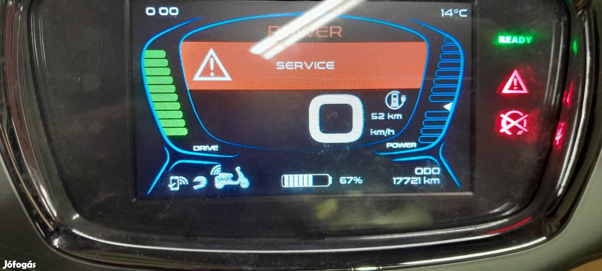 Vespa Eletrica Miskolc hibás