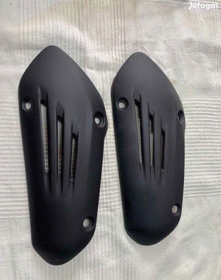 Vespa GTS 125 Supertech kipufógó védő hővédő új