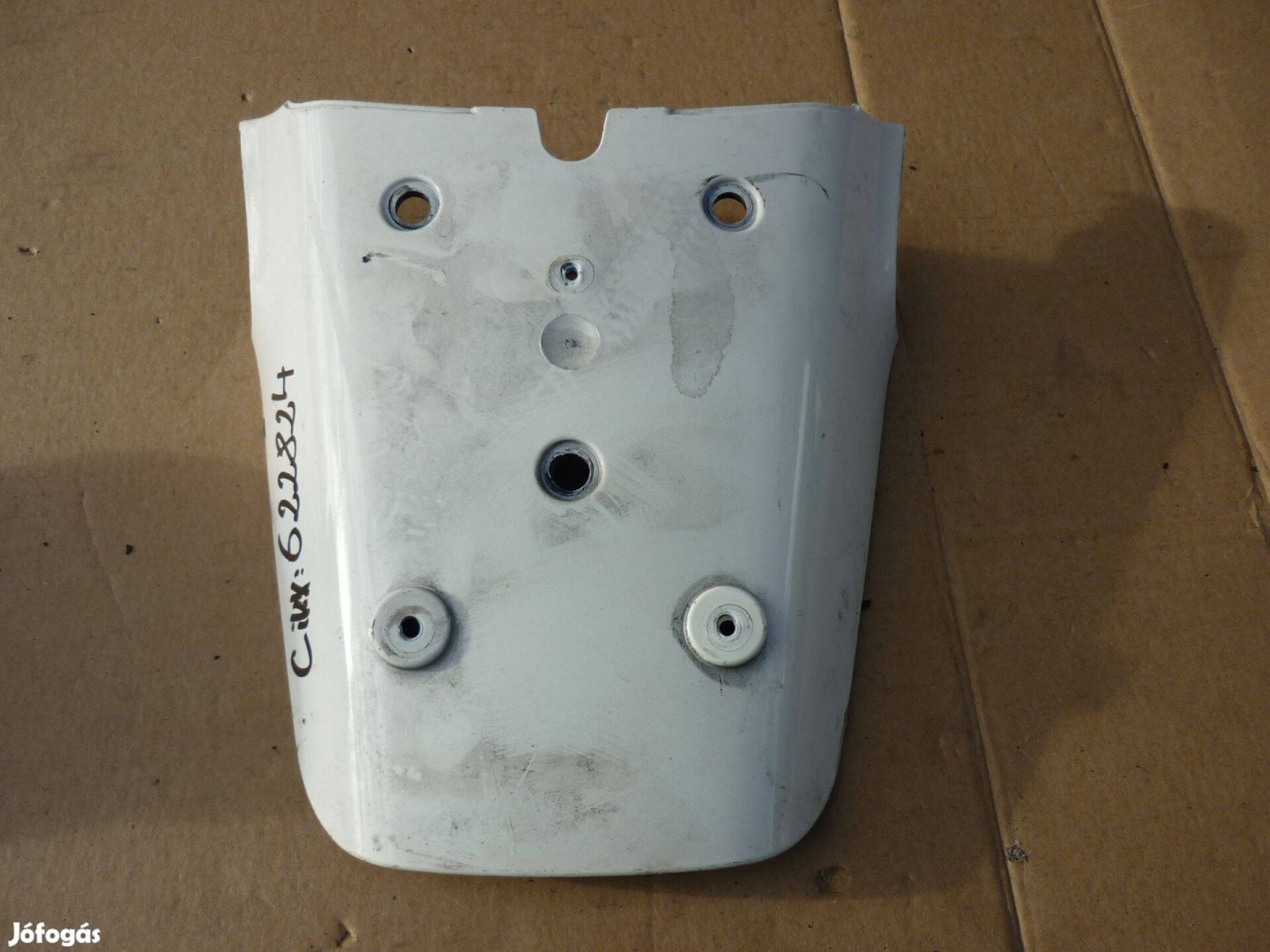 Vespa GTS hátsó sárvédő rendszám tartó rendszámtartó