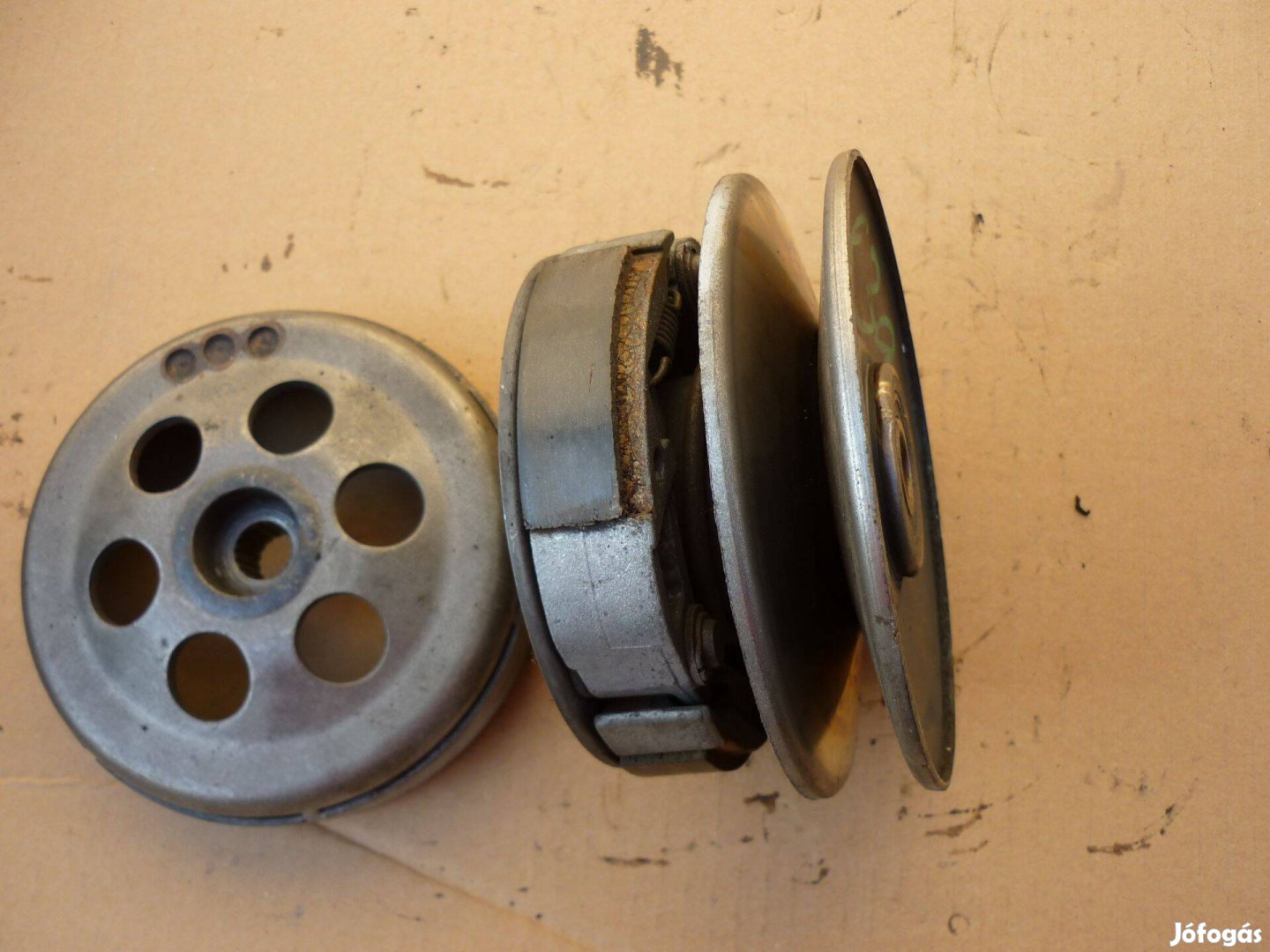 Vespa Piaggio kuplung komplett Leder blokk