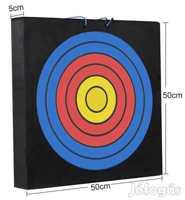 Vesszőfogó Céltábla íjászathoz 50x50x5cm EVA  (4780)