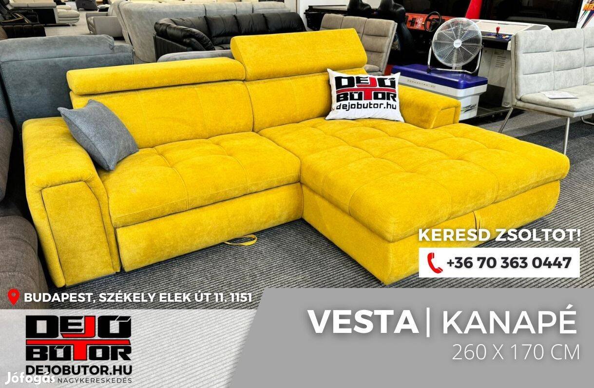 Vesta sarok kattanó támlás kanapé ülőgarnitúra 265x175 cm aston 8