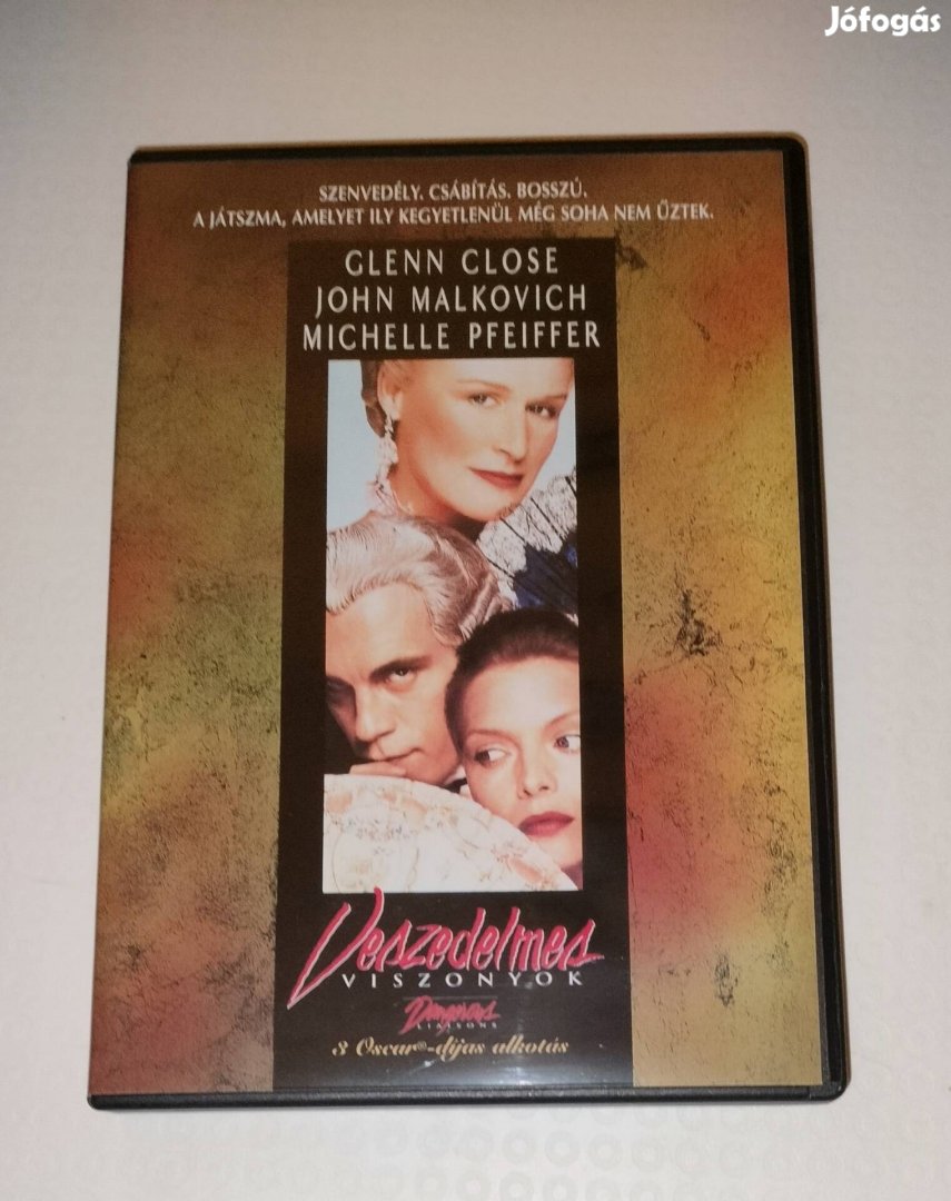 Veszedelmes viszonyok dvd Glen Close