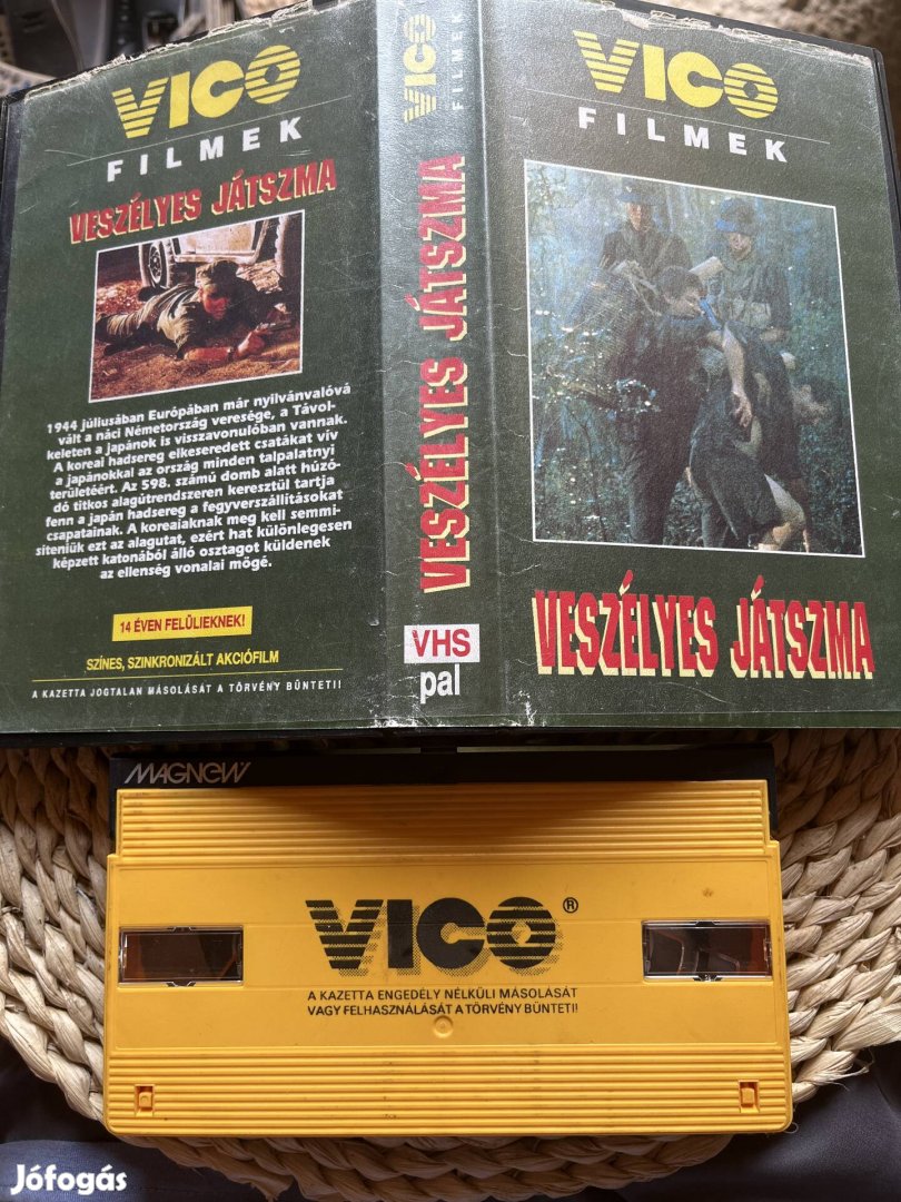 Veszélyes játszma vhs vico