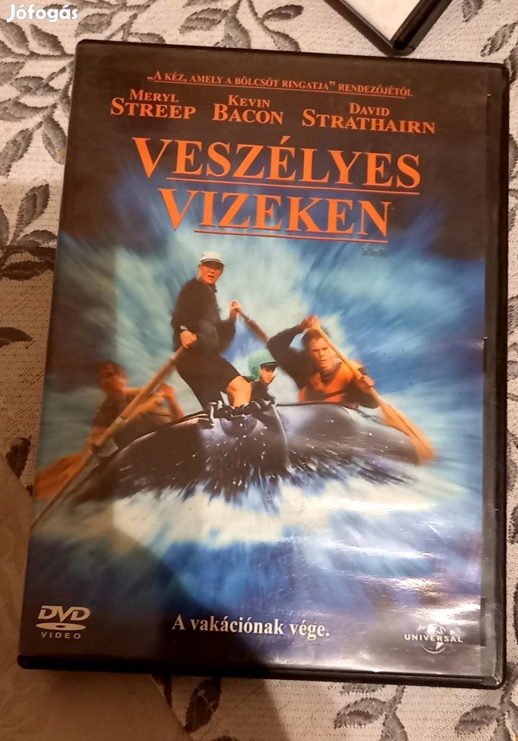 Veszélyes vizeken - thriller dvd - bontatlan