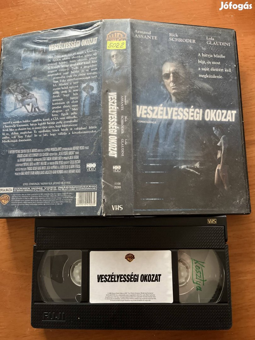 Veszélyességi okozat vhs