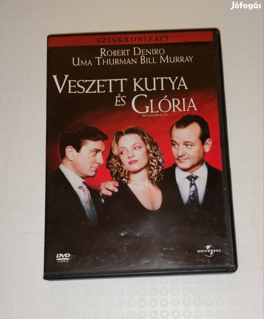 Veszett kutya és Glória dvd Robert de Niro 