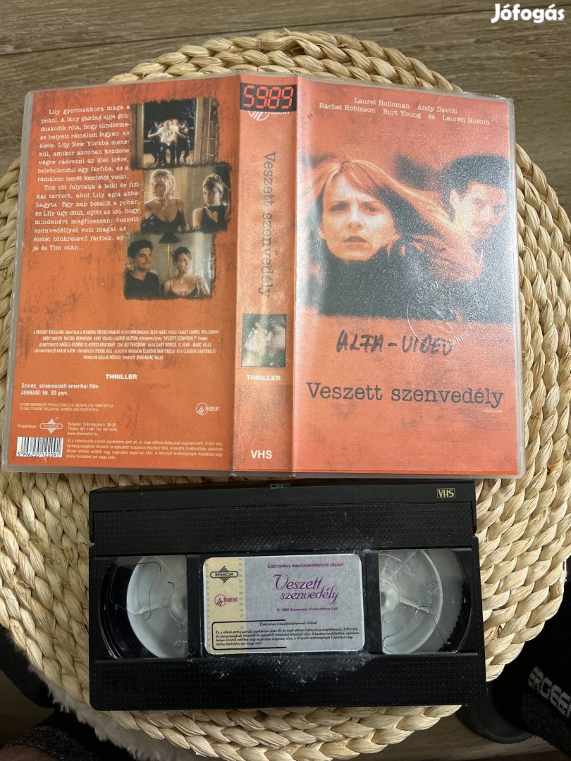 Veszett szenvedély vhs