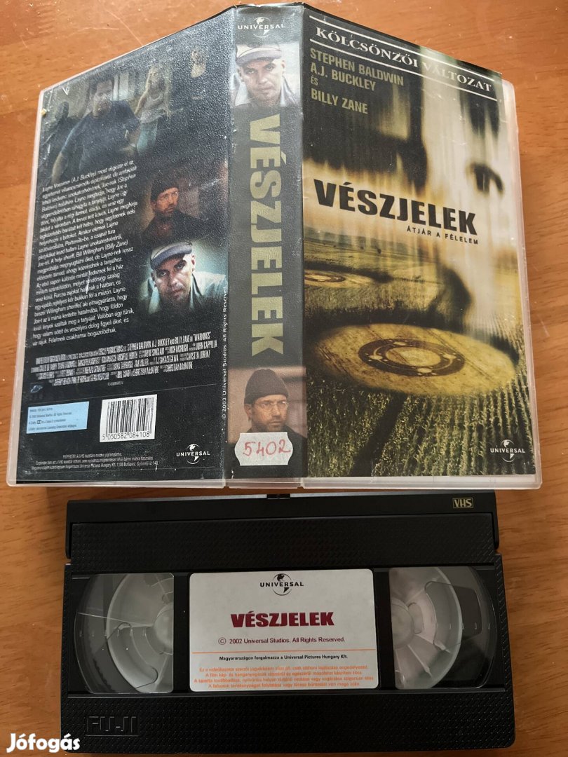 Vészjelek vhs. 