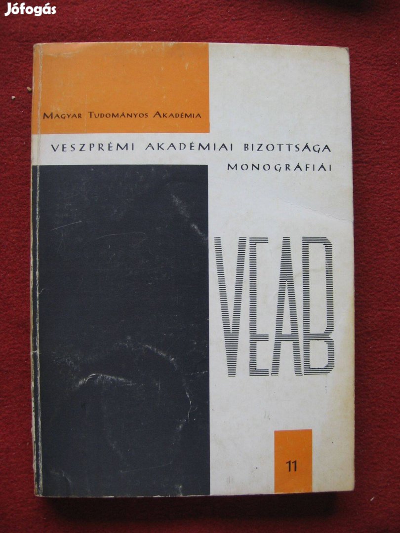 Veszprémi Akadémiai Bizottsága Monográfiái - könyv