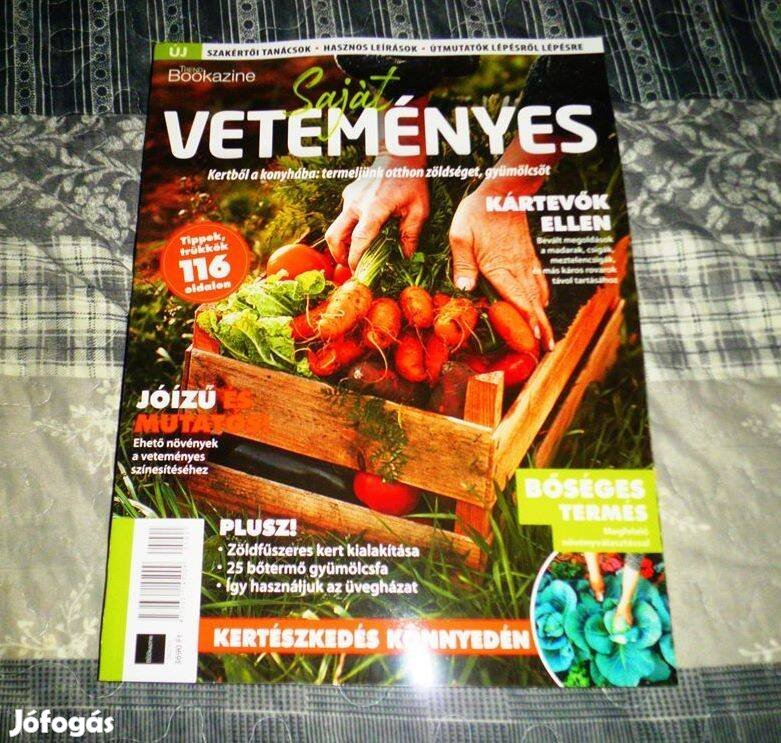 Veteményes ujj kiadású magazin kemény boritású