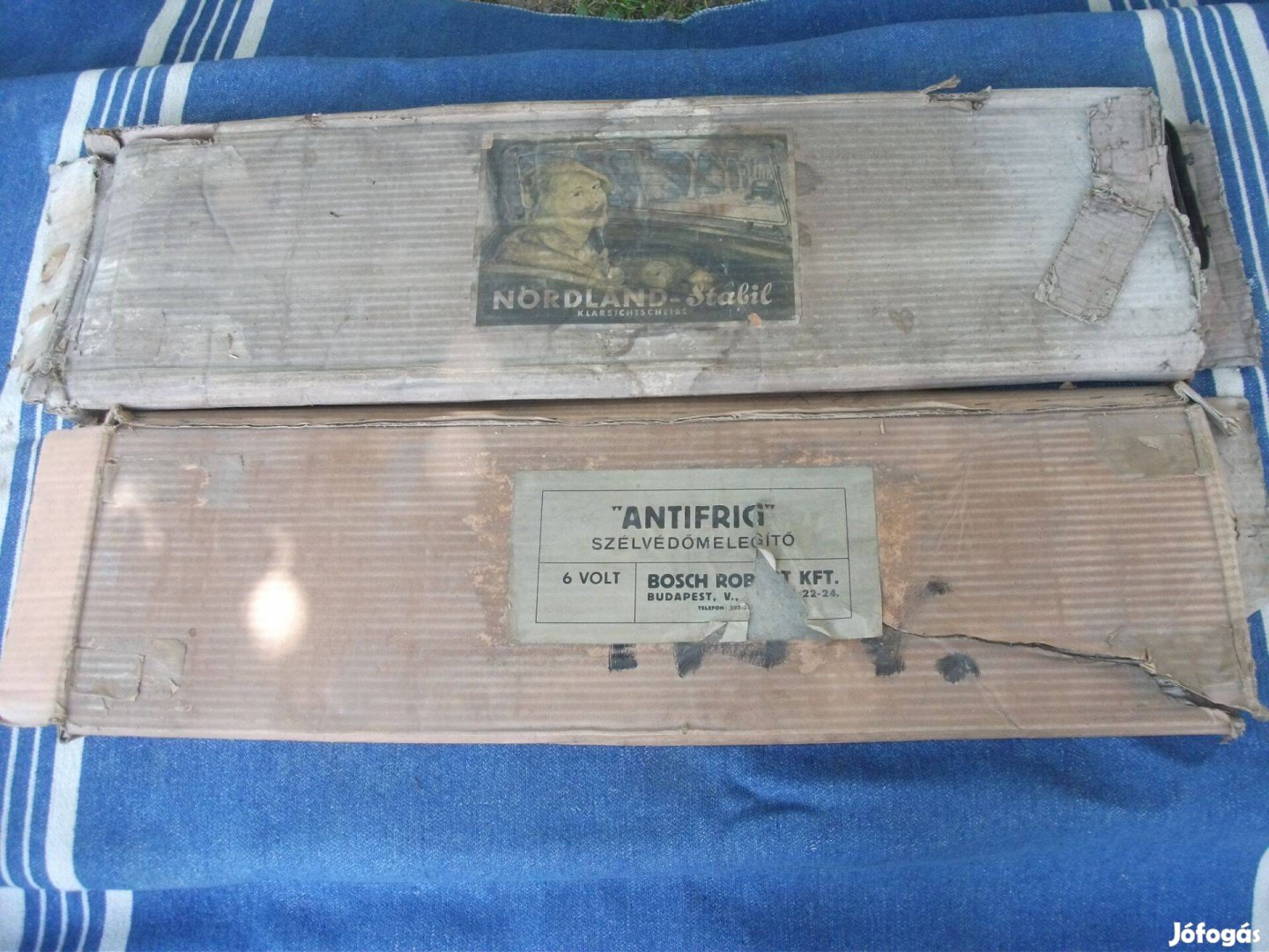 Veterán 2VH körüli magyar Bosch és Nordland szélvédő