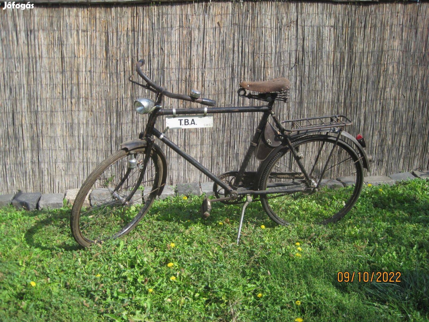 Veterán Amsler katonai kerékpár