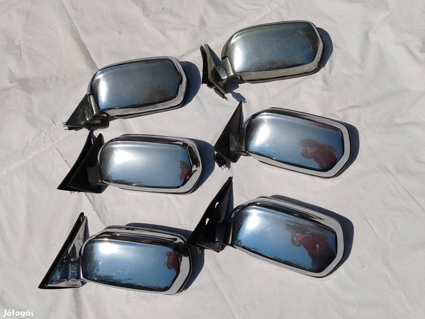 Veterán BMW E23-as hegyesorrú elektromos tükrei. 728 -745. 1977-1982