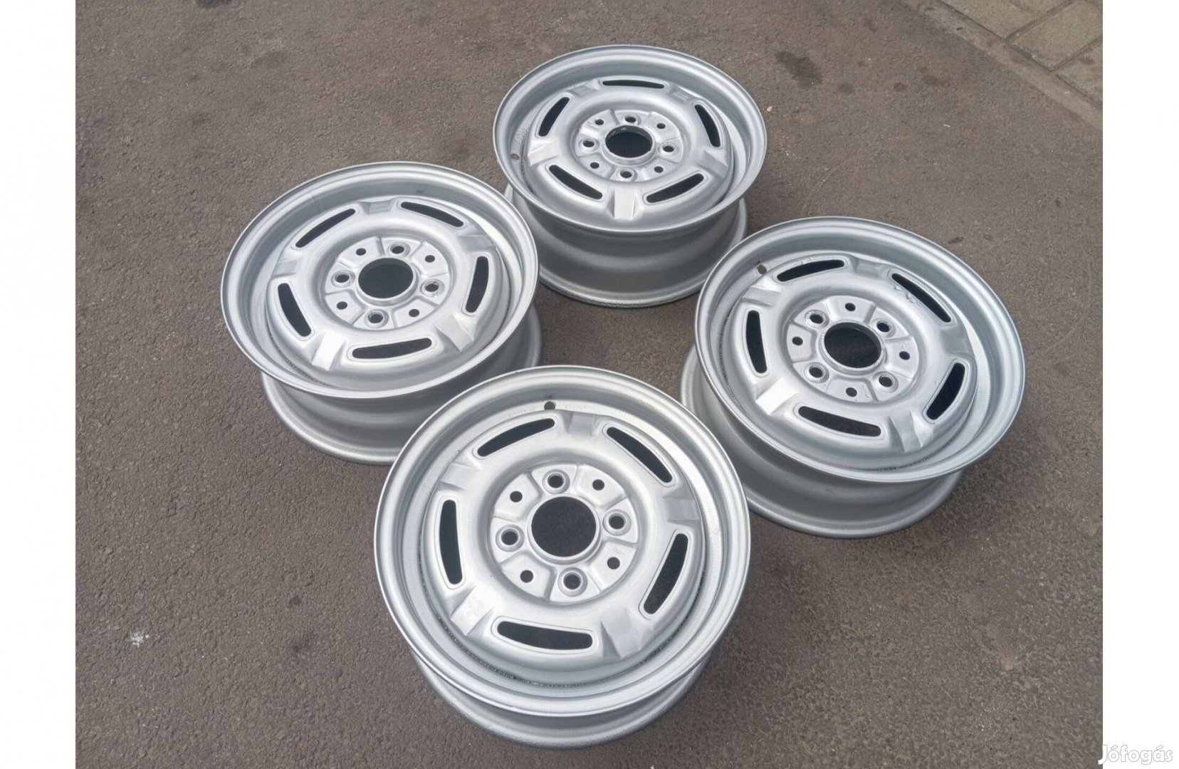 Veterán Ford Escort 13" acélfelni garnitúra 1980-1986