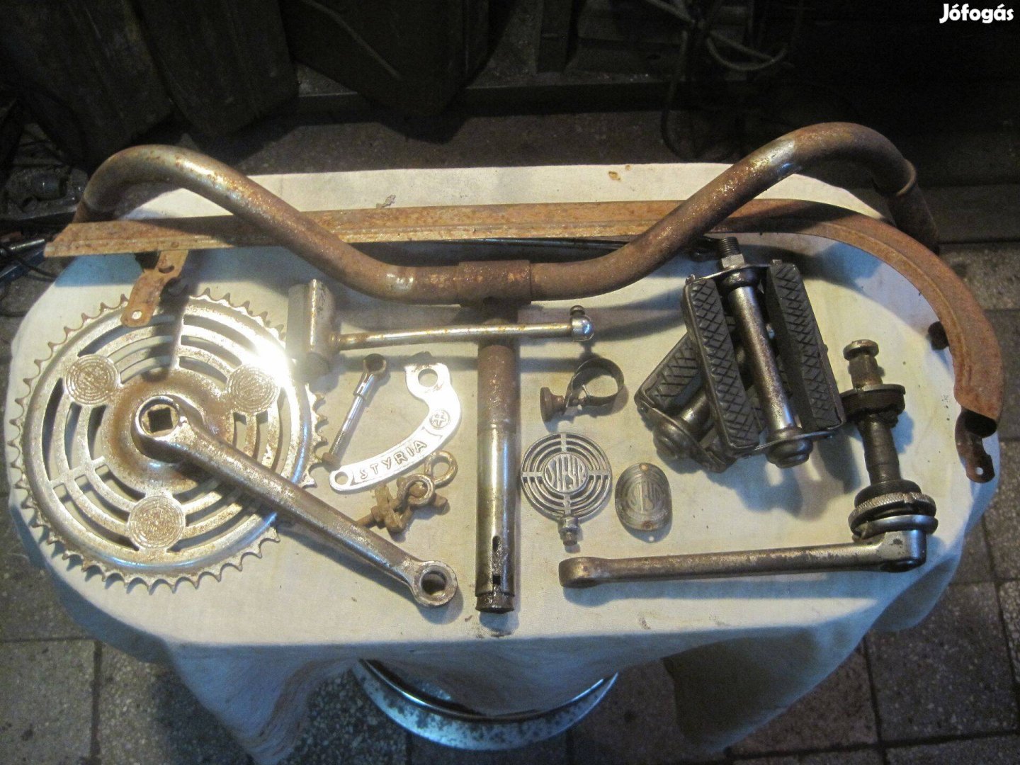 Veterán Steyr Waffenrad kerékpár alkatrészek