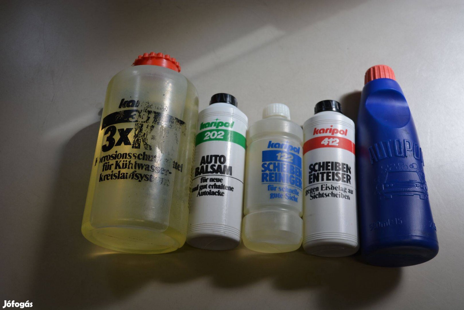 Veterán Trabant Wartburg Barkas Karipol autó ápolási termékek