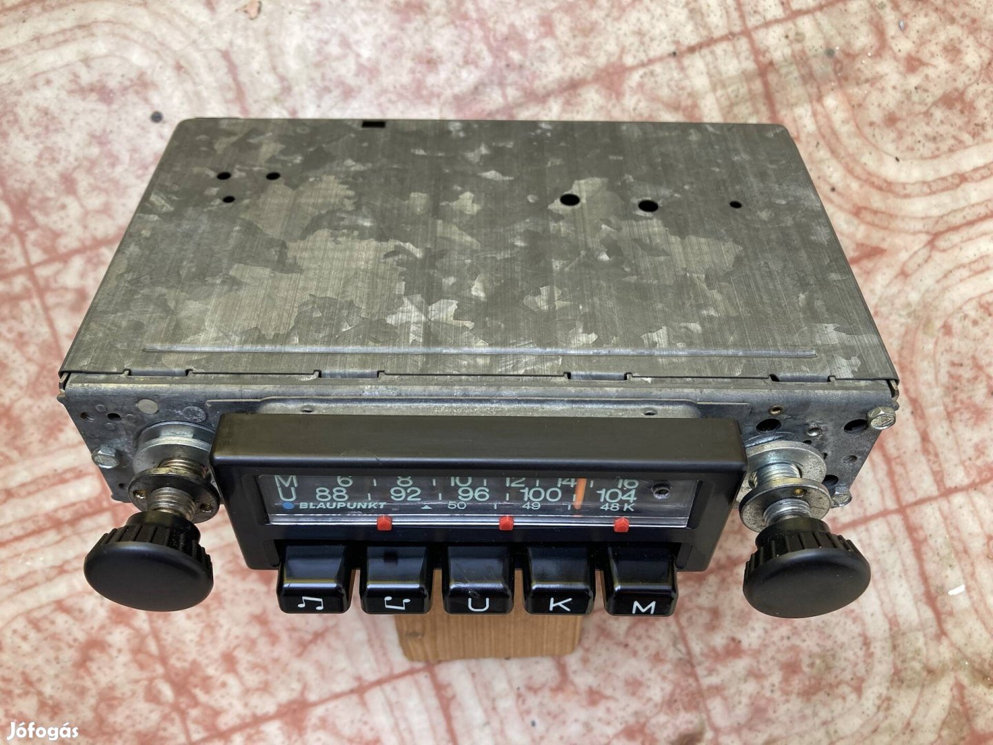 Veterán VW Mercedes Opel Blaupunkt Mannheim autó rádió 12V