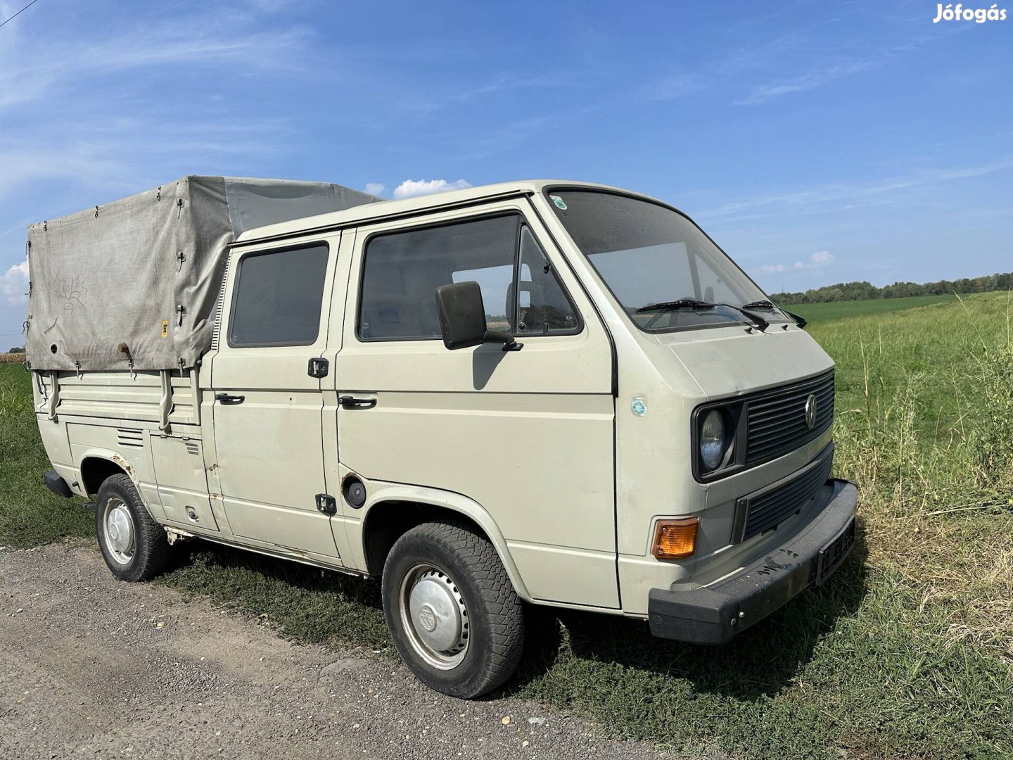 Veterán Volkswagen transporter 1,9 Wbx 91 e km eladó 