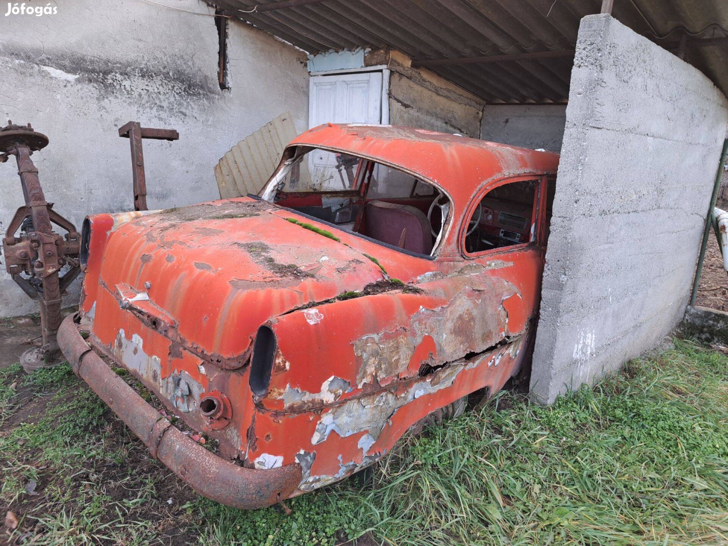 Veterán autó opel olympia rekord 1958