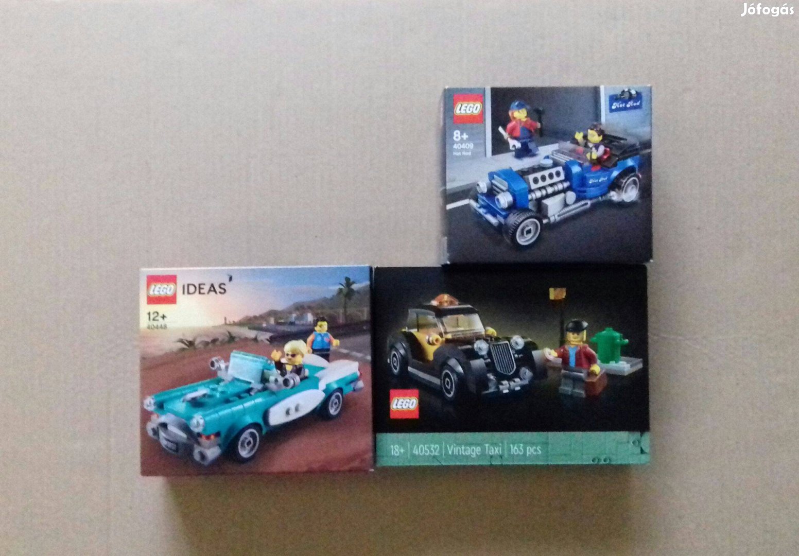 Veterán autók: LEGO 40409 Ideas 40448 40532 Taxi Creator City Fox.árba