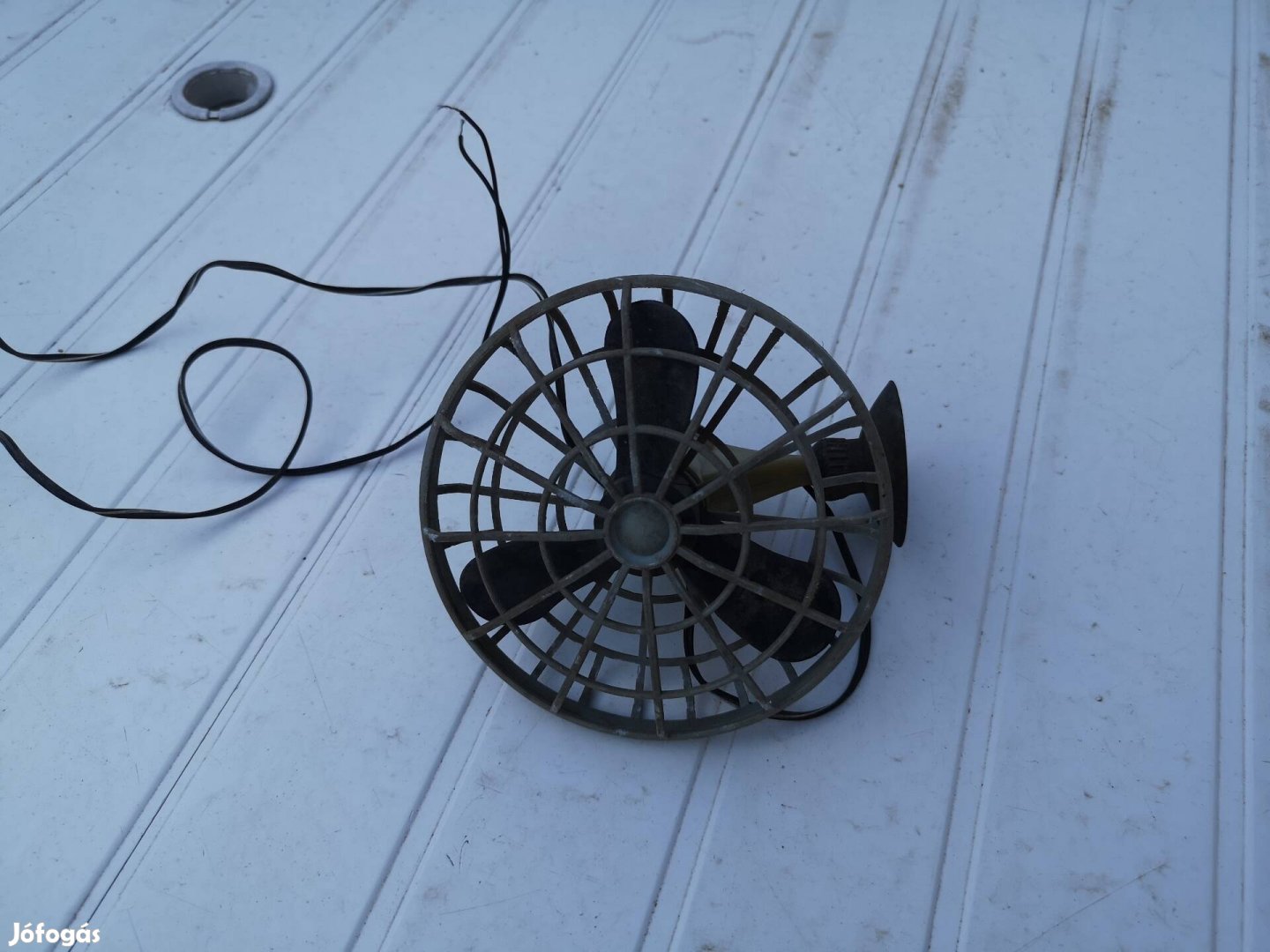 Veterán autós ventilátor, retró 