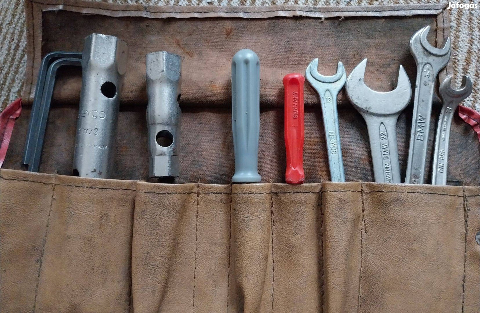 Veterán motor BMW R45 R65 R80 R100 gyári szerszám készlet