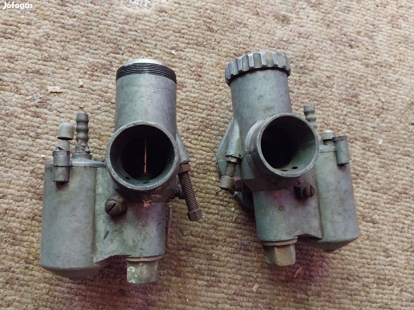 Veterán motor Ural M72 karburátor porlasztó pár hiányos sérült