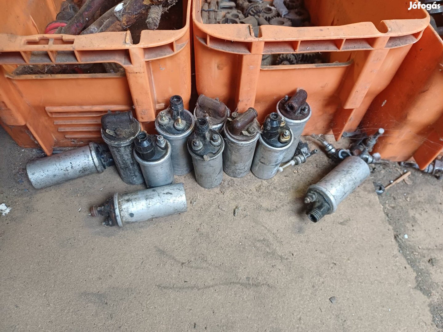 Veterán motor trafó.