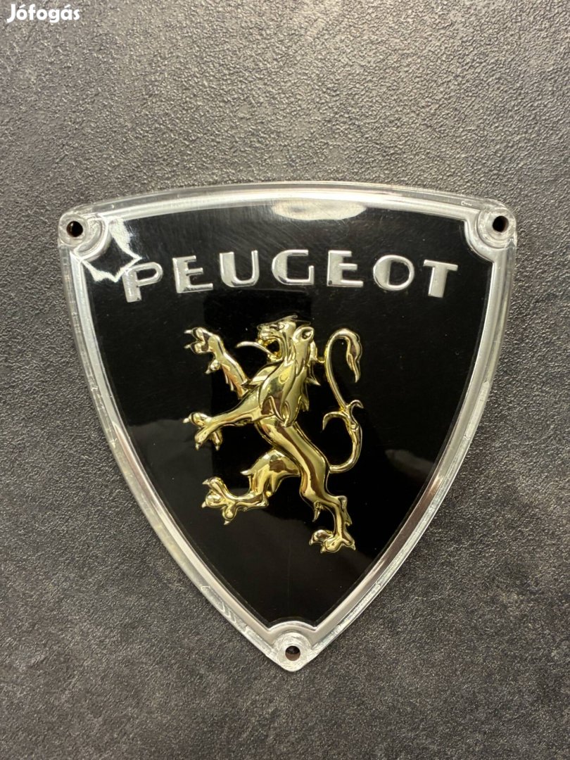 Veterán peugeot 204 , 403 , 404 gyári új első embléma