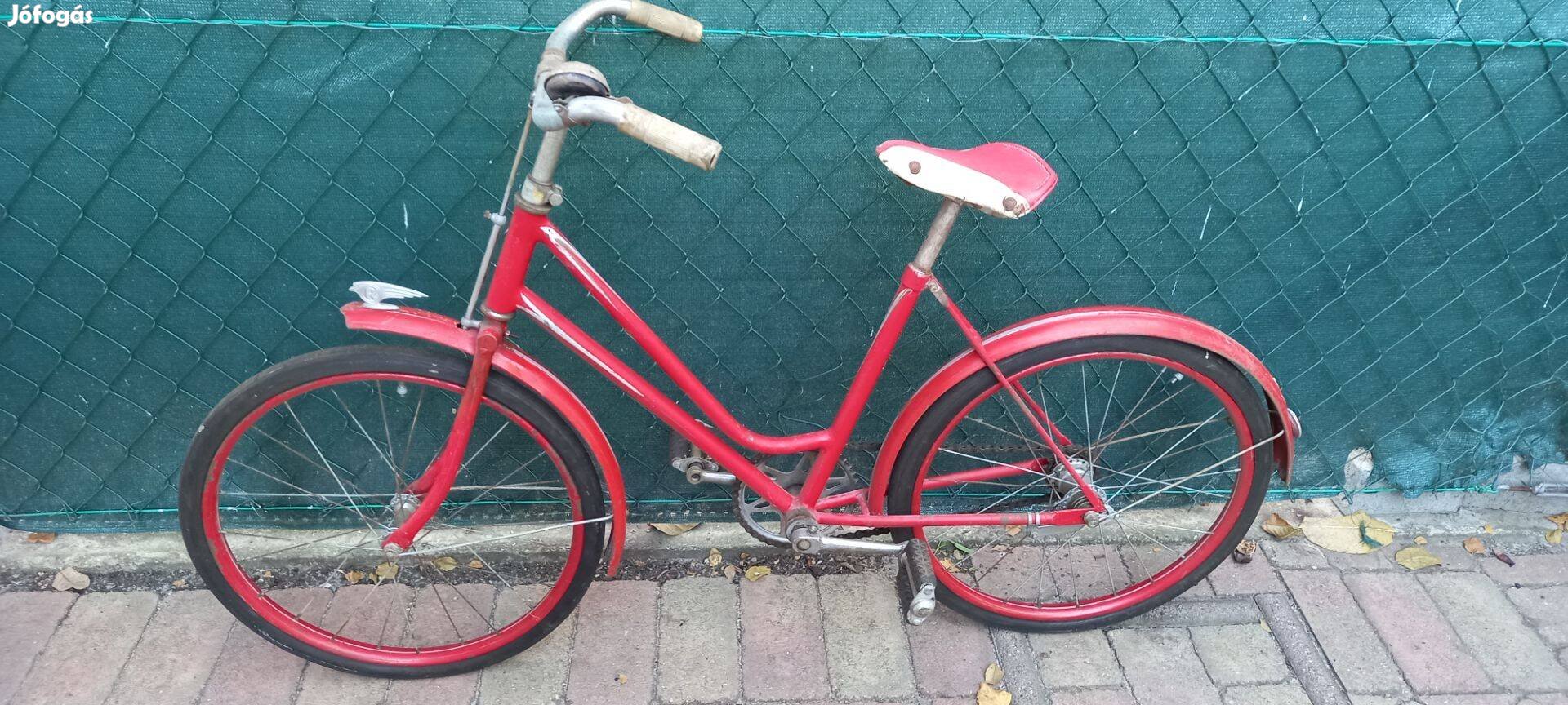 Veterán régi retro gyerek kerékpár