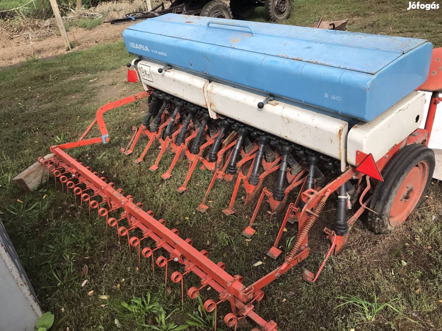 Vetőgép gabona isaria 6000