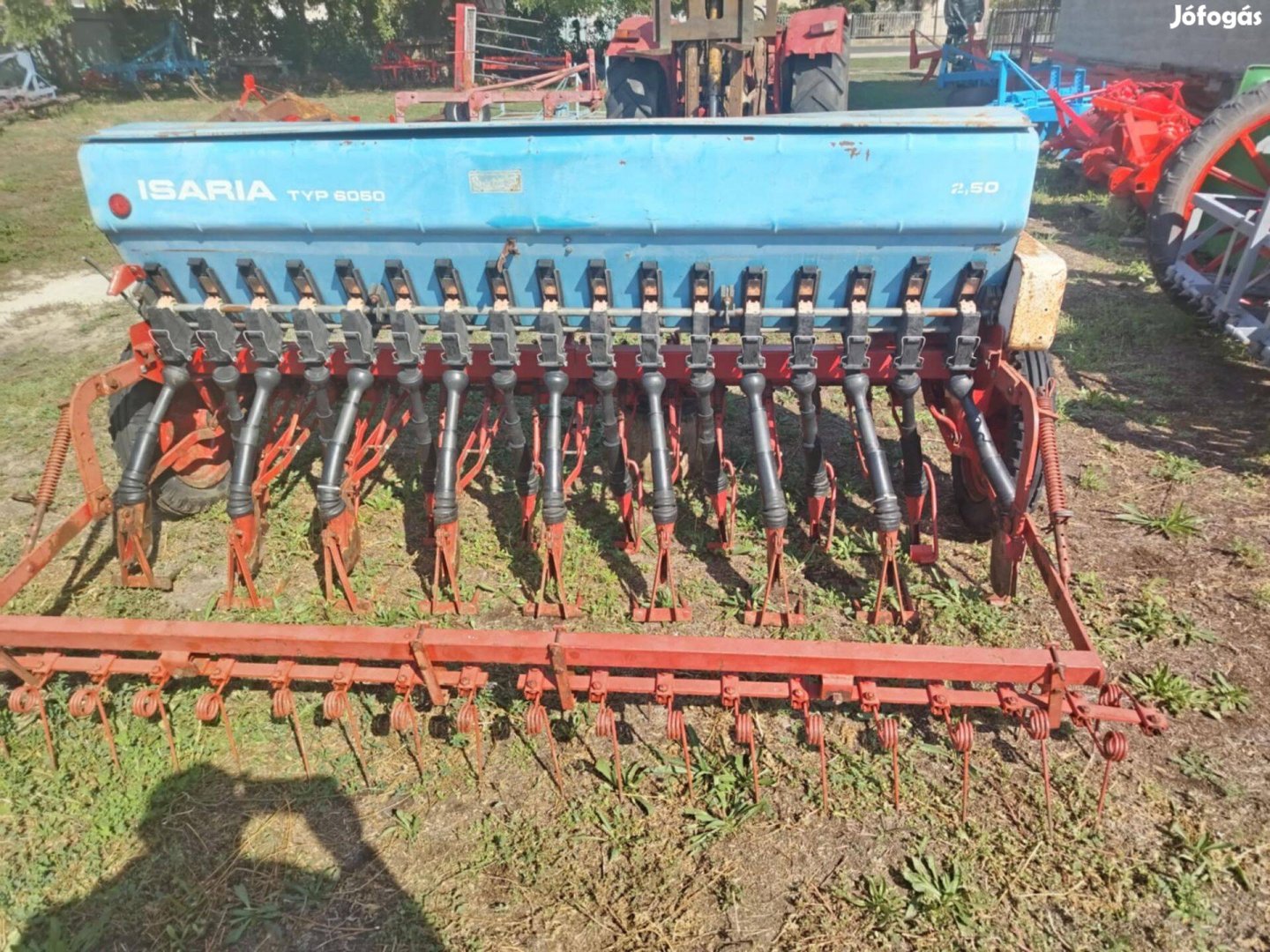 Vetőgép isaria traktorhoz