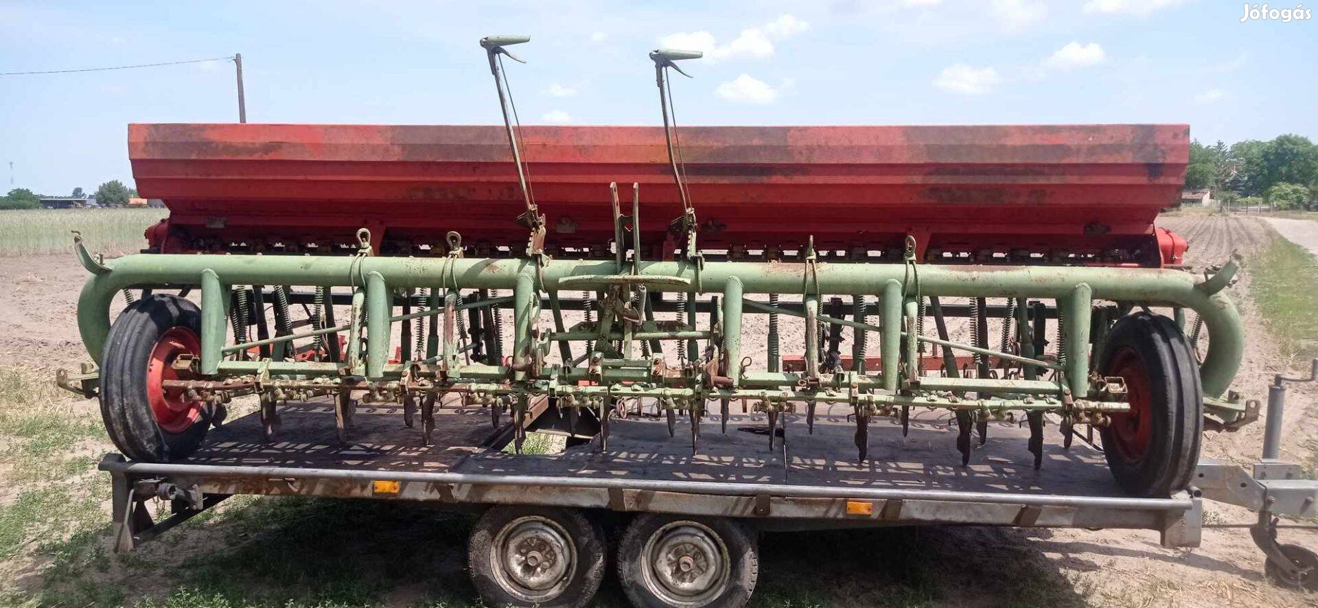 Vetőgép nodet, traktorhoz