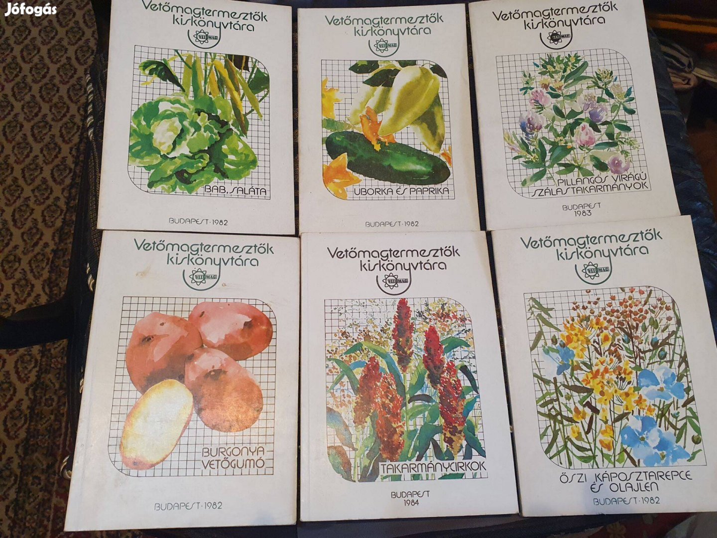 Vetőmagtermesztők kiskönyvtára sorozat -Uborka, paprika,