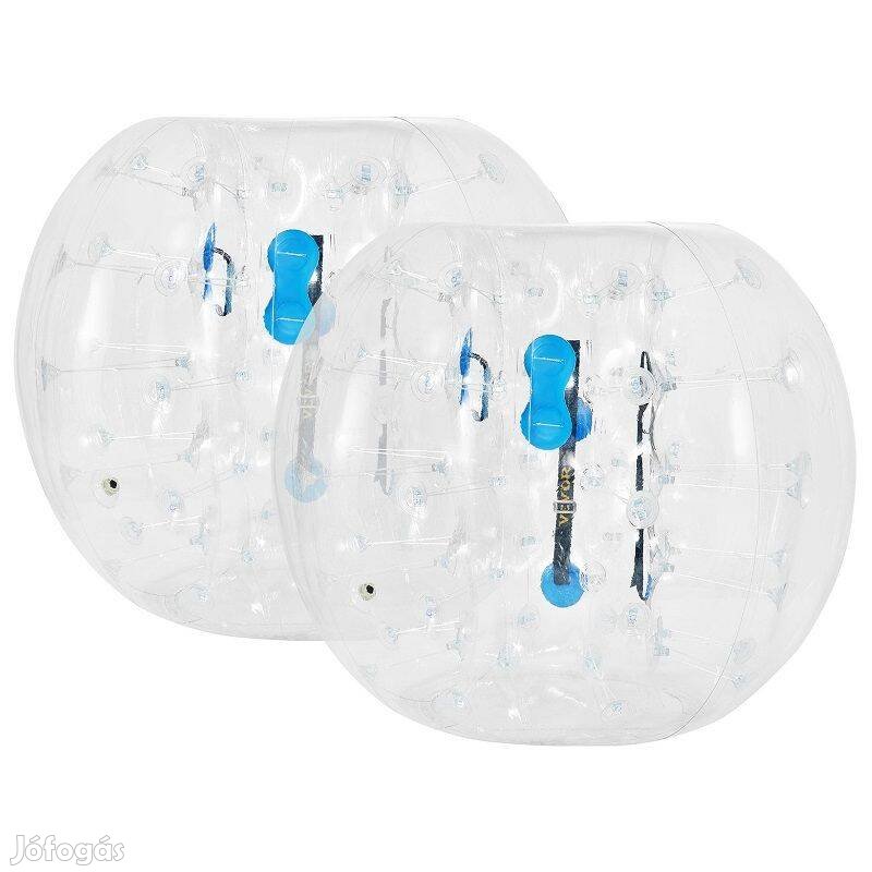 Vevor felfújható Zorb labda, 2 darabos készlet, 1.2m - átlátszó