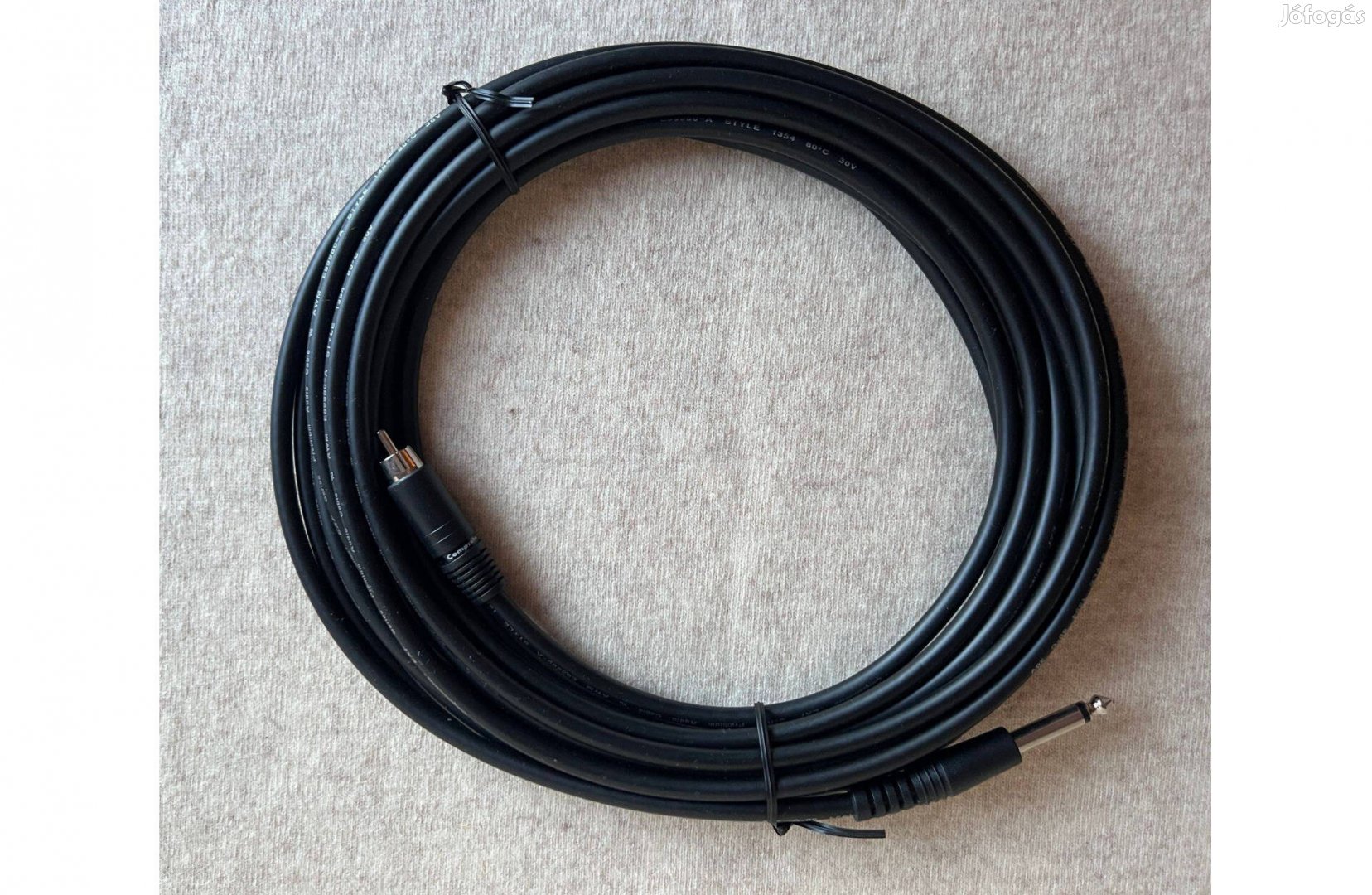 Vezeték - Comprehensive EXF 1/4 h-es dugasz RCA Plug prémium audio